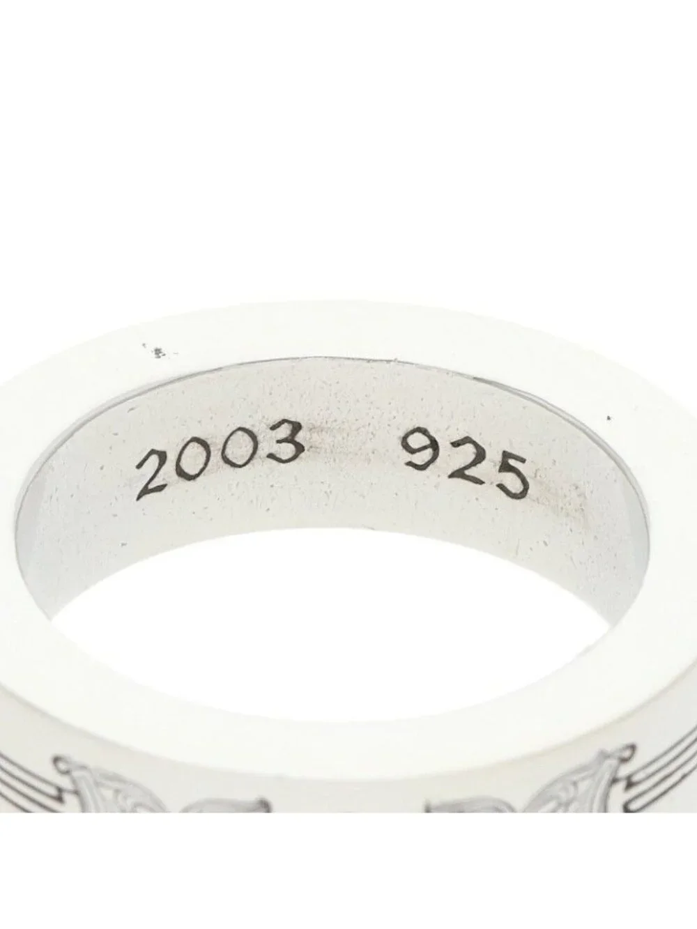 Chrome Hearts Spacer Dagger Silver Ring